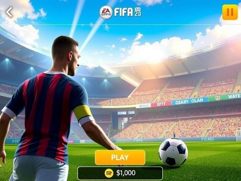 FIFA Mobile player statistics chart