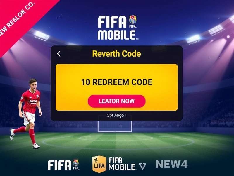 FIFA Mobile gameplay on smartphone showing player opening packs