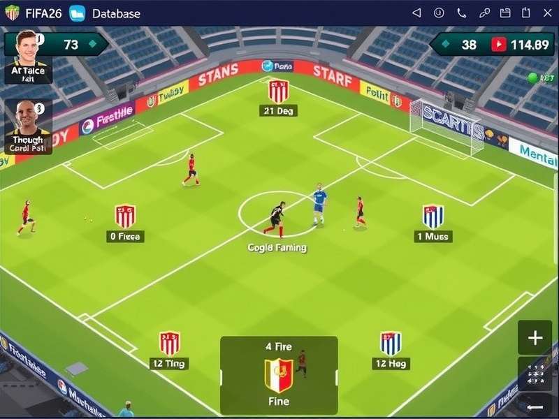 FIFA Mobile Player Statistics Comparison Chart