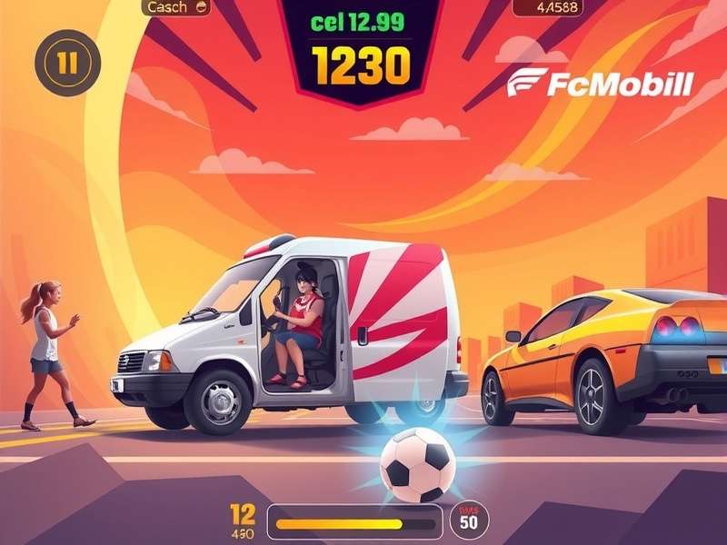 FIFA Mobile gameplay on smartphone showing realistic football graphics