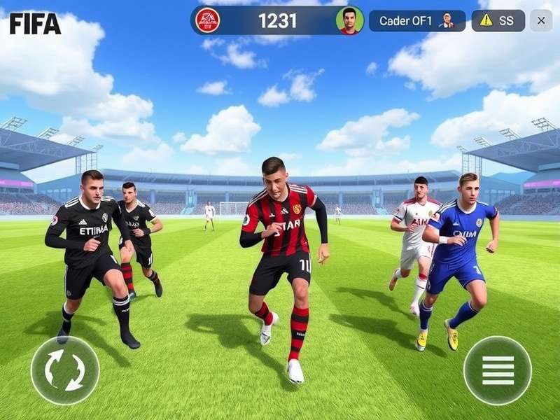 FIFA Mobile Squad Builder 23 interface showing team management