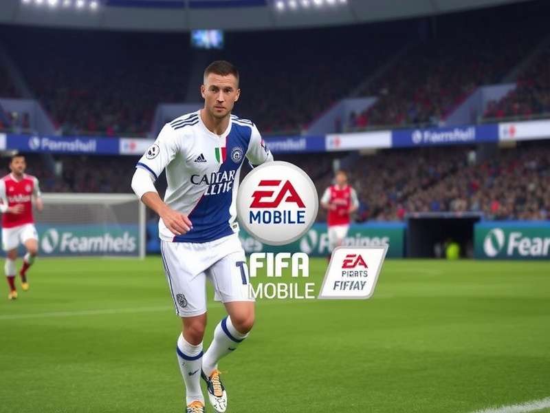 FIFA Mobile gameplay screenshot showing ultimate team