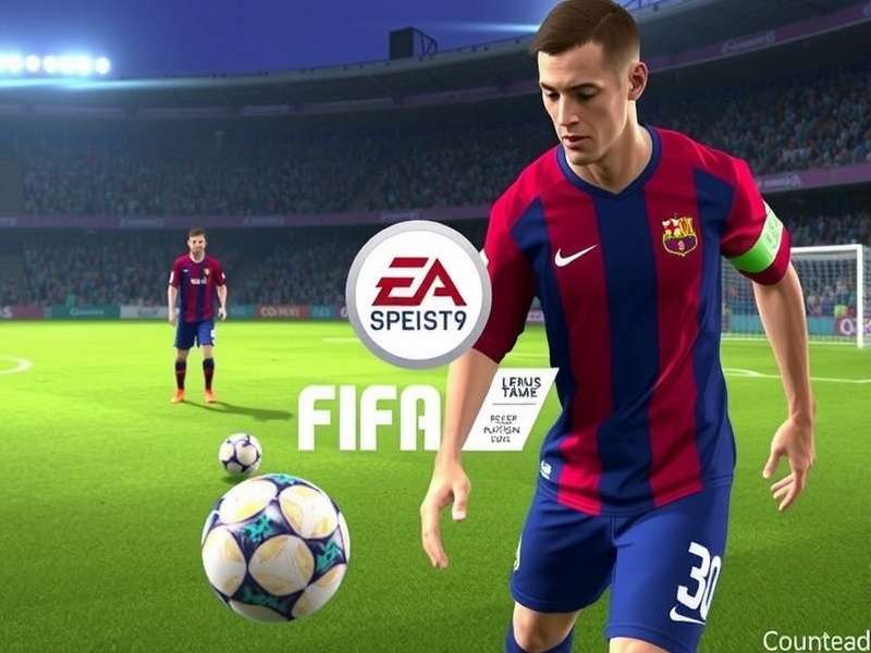 FIFA Mobile gameplay on a smartphone