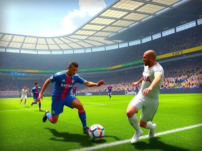 Tactical diagram of the 4-3-3 Attack formation in FIFA Mobile