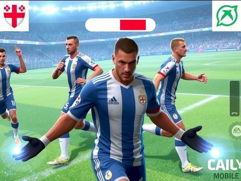 FIFA Mobile Nexon Japan gameplay on a smartphone screen