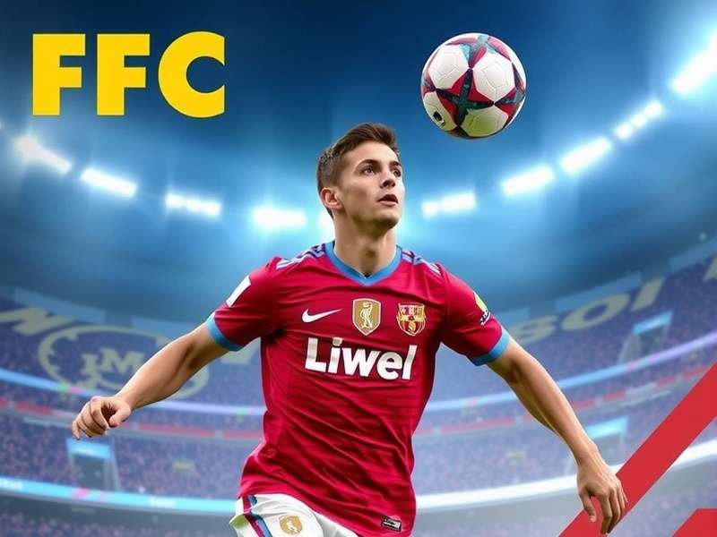 FIFA Mobile gameplay on a smartphone showing intense match action