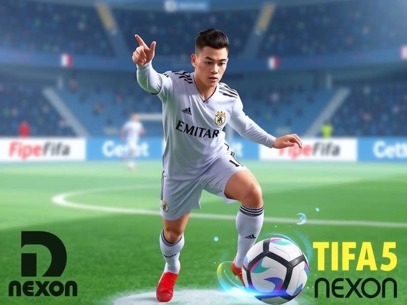 Mobile racing game on a phone