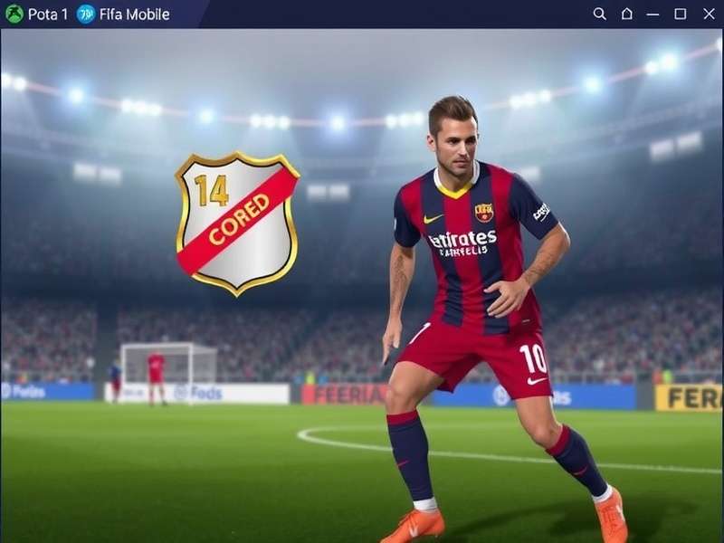 FIFA Mobile redeem code screen showing successful redemption of free packs and coins