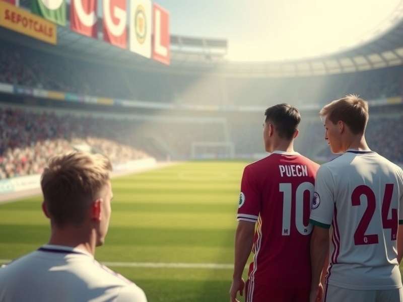 FIFA Mobile gameplay on smartphone showing intense football match