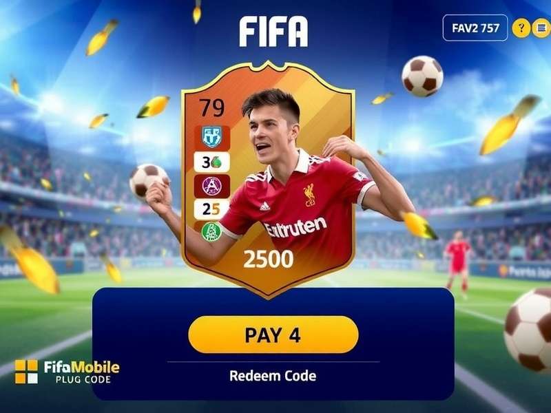 FIFA Mobile game on smartphone with controller