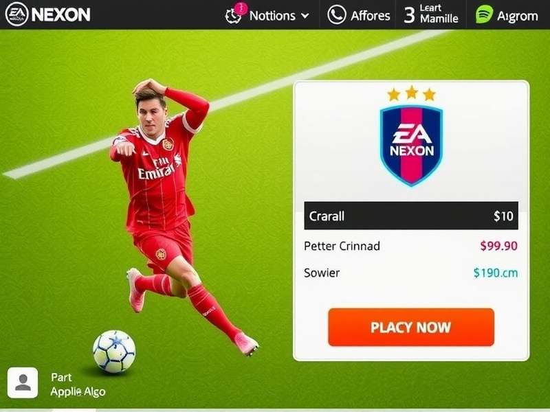 FIFA Mobile gameplay on a smartphone
