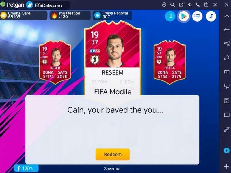 FIFA Mobile gameplay on smartphone