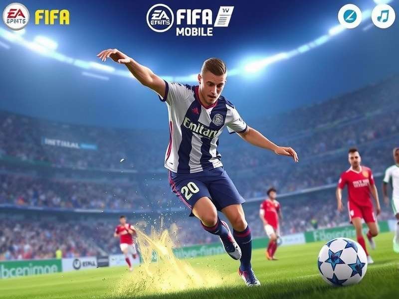FIFA Mobile Gameplay on Smartphone with Reddit Interface in Background