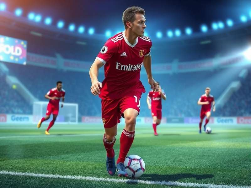 FIFA Mobile gameplay showcasing a stunning goal celebration