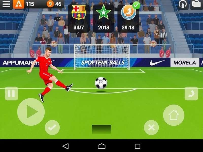 FIFA Mobile gameplay showcase featuring Indian squad and ultimate team building