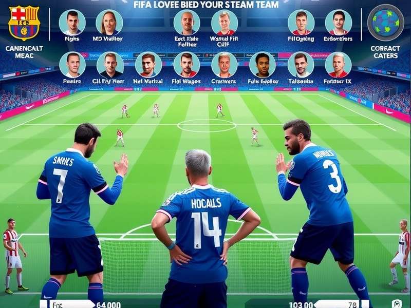 FIFA Mobile Build Team squad showcase featuring Indian players and top meta builds