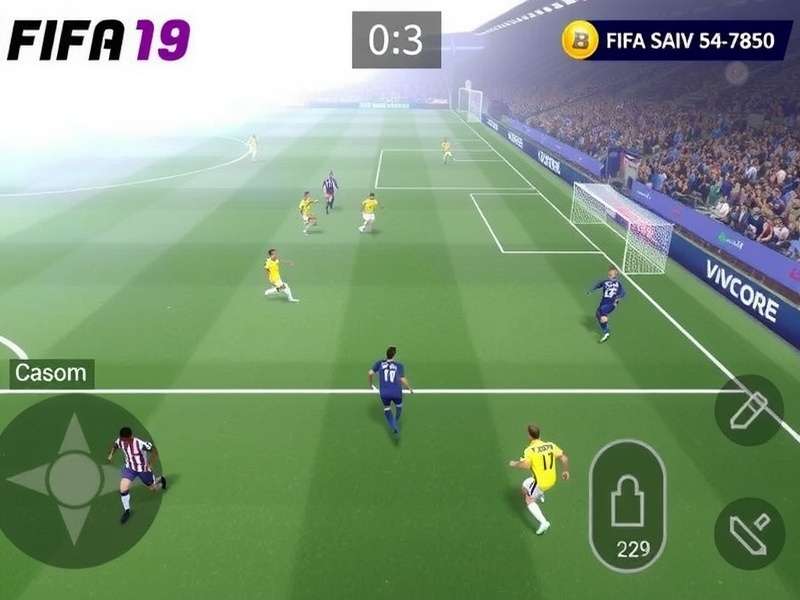 FIFA Mobile gameplay screenshot showing Indian player squad