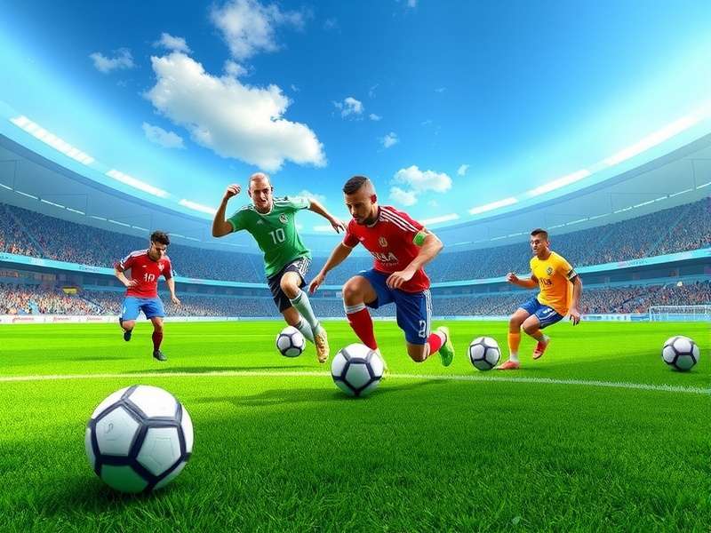 Efootball World Cup 2025 championship trophy and FIFA Mobile arena in India
